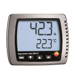 Testo 608-H1 - miernik wilgotności i temperatury powietrza